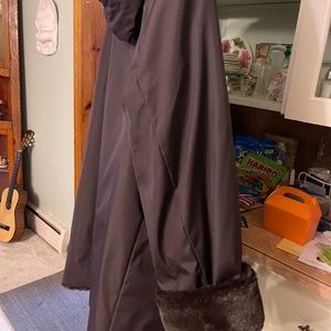 Dennis Basso waterproof/faux fur jacket